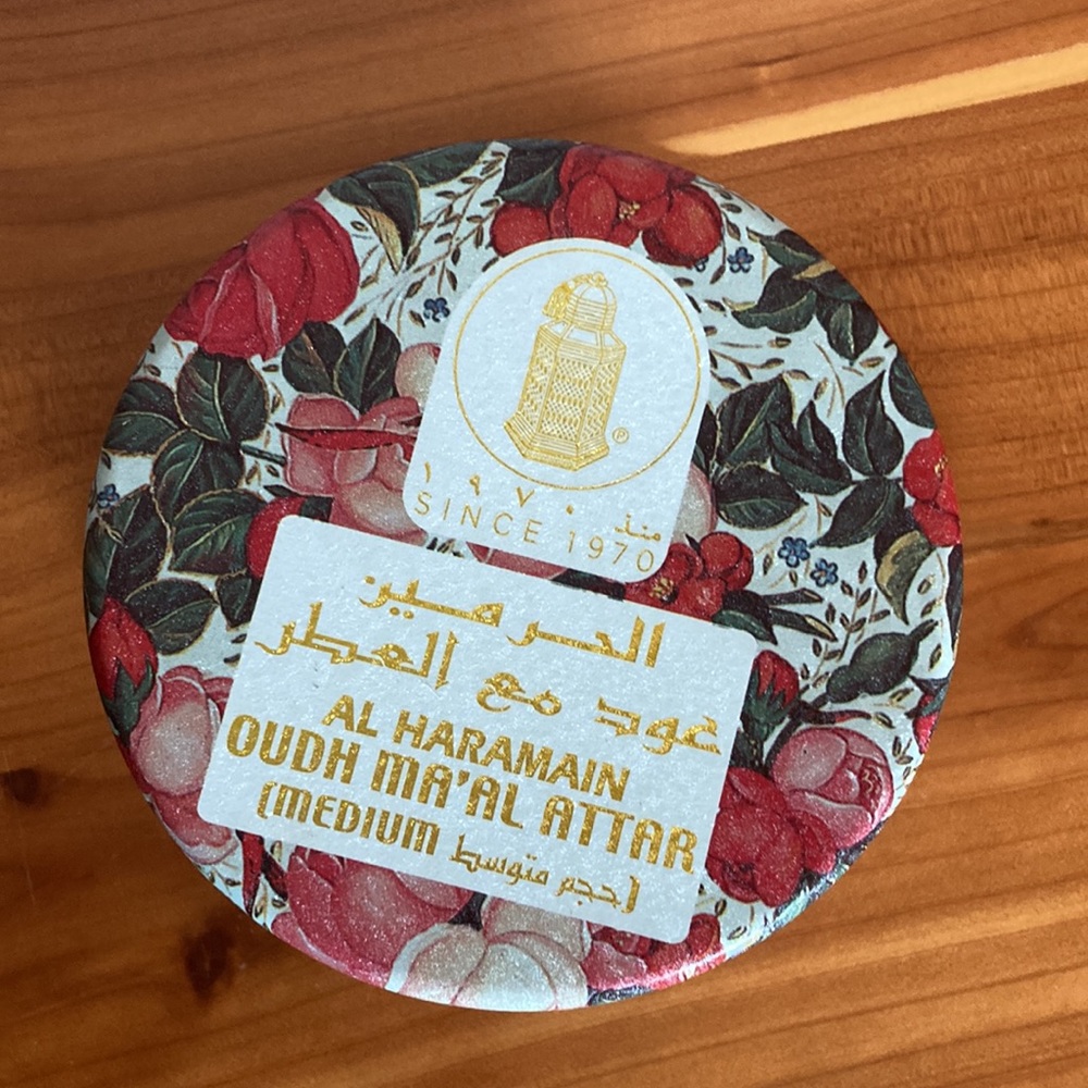 Attar of roses scented incense Al Haramain